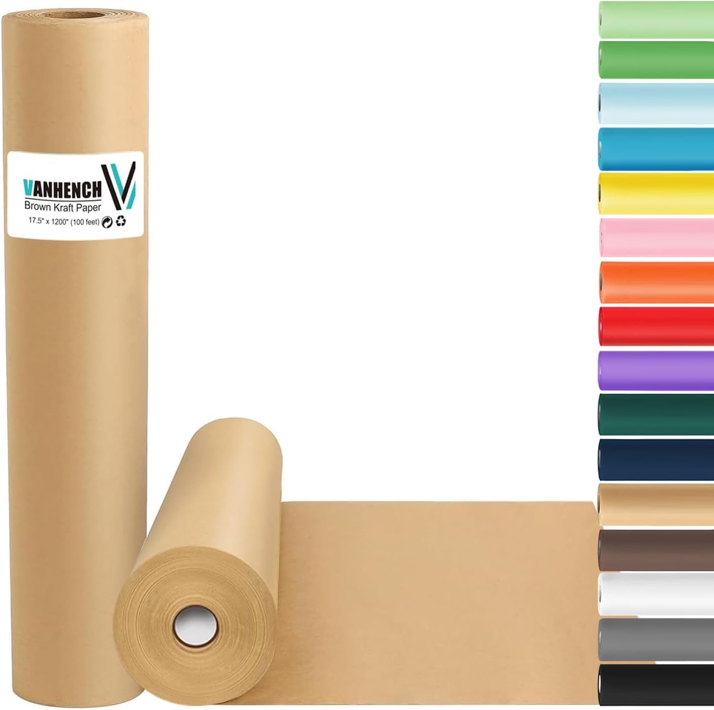 Vanhench Brown Wrapping Paper  - مراجعة Art X Craft وسعره