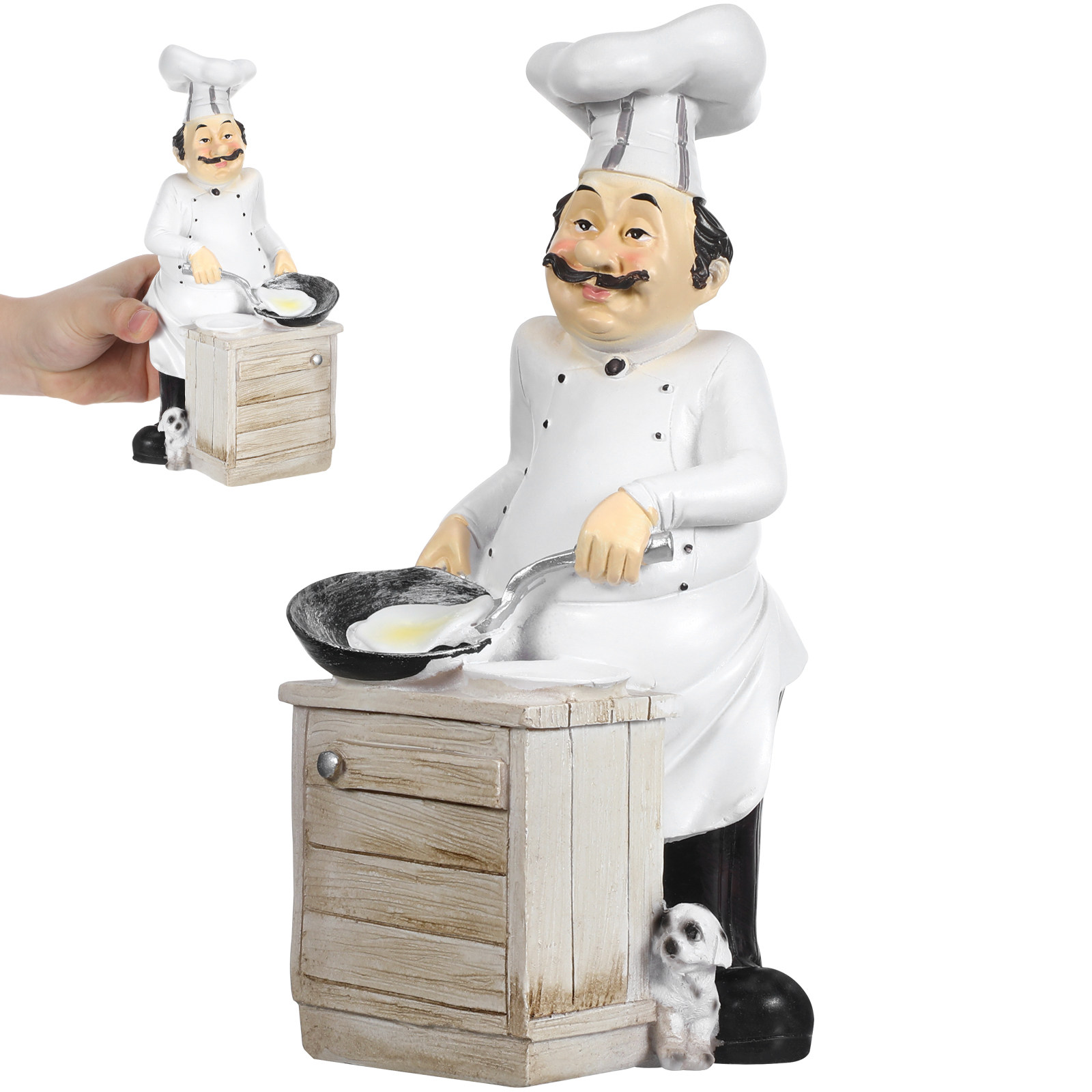 Cooks Resin Sculpture White De - مراجعة Art Craft Bakery وسعره