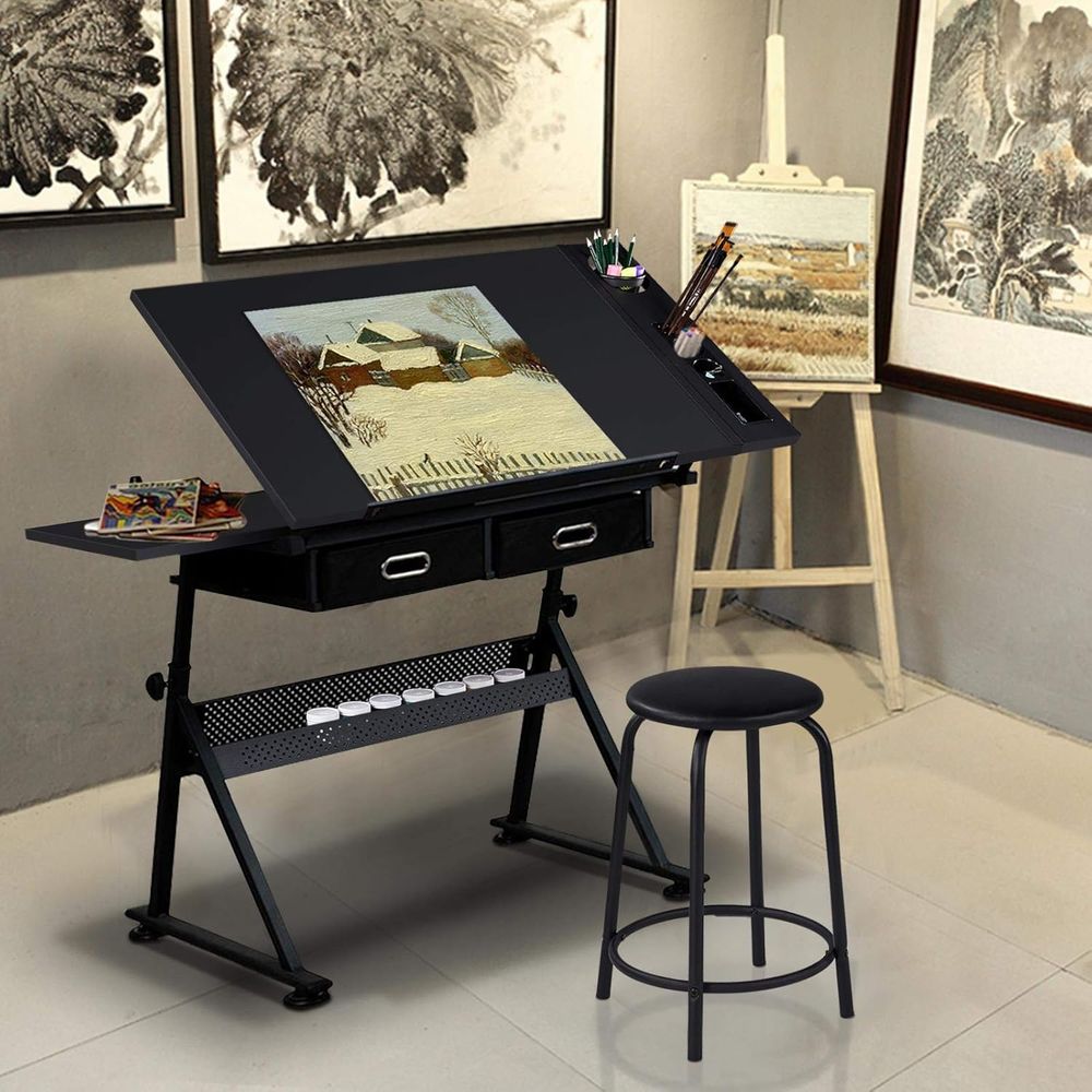 Drafting Table for Artists, He - مراجعة Art & Craft Paper Ideas وسعره
