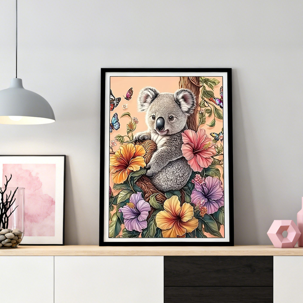 HUACAN Diamond Art Koala Anima - مراجعة Art Craft Hobbies وسعره