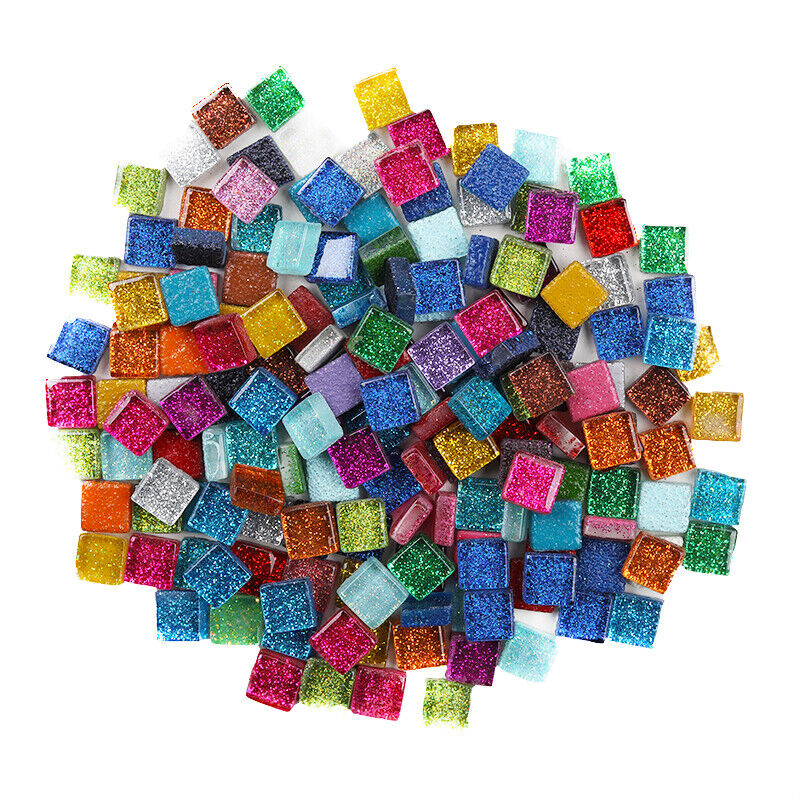 100g Glitter Glass Mosaic Tile - مراجعة Art Craft Hobbies وسعره
