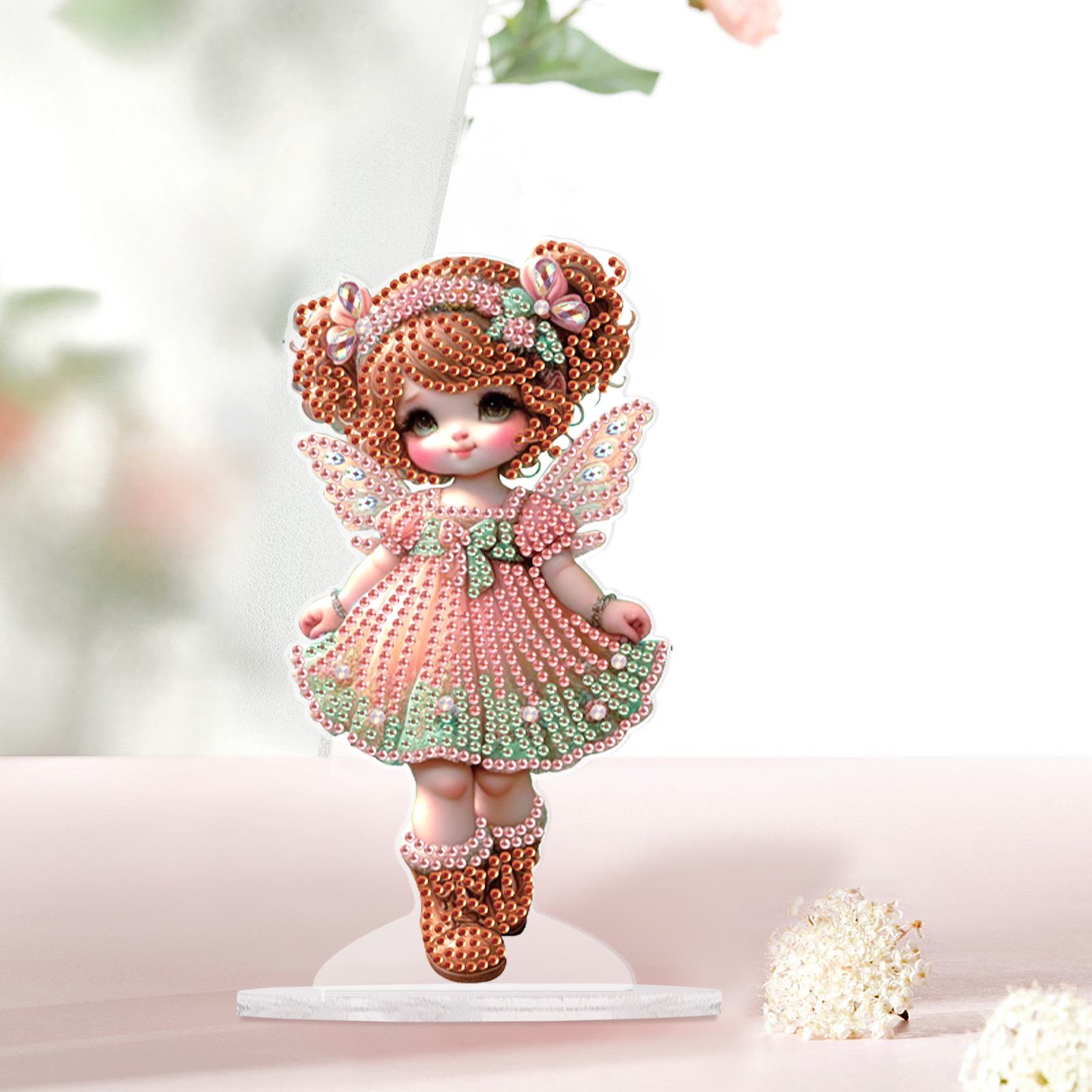Irregular Shape Pink Doll Diam - مراجعة Art Craft Display وسعره