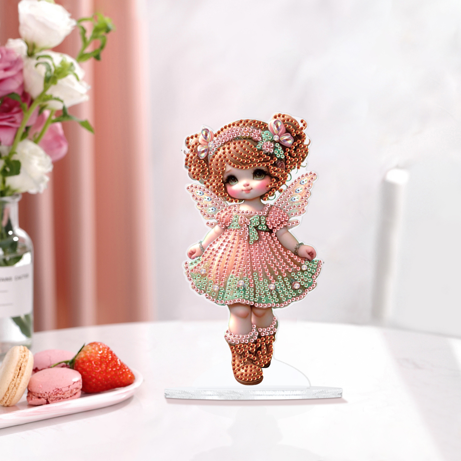 Irregular Shape Pink Doll Diam - مراجعة Art Craft Display وسعره