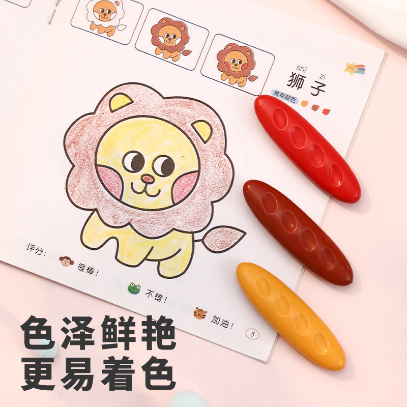 Kids Non Toxic  Crayons Peanut - مراجعة Art Craft Toddler وسعره