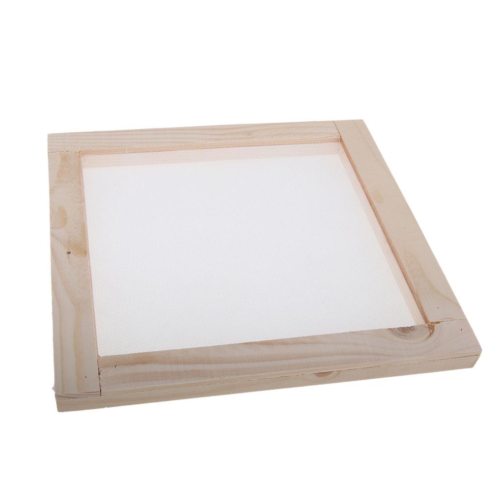 Wooden Paper Making Screen Rec - مراجعة Art Craft Recycled Materials وسعره