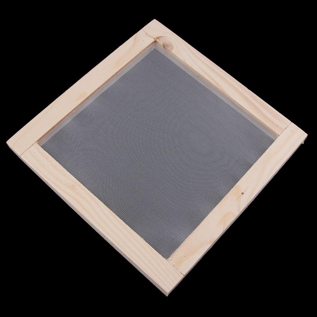 Wooden Paper Making Screen Rec - مراجعة Art Craft Recycled Materials وسعره