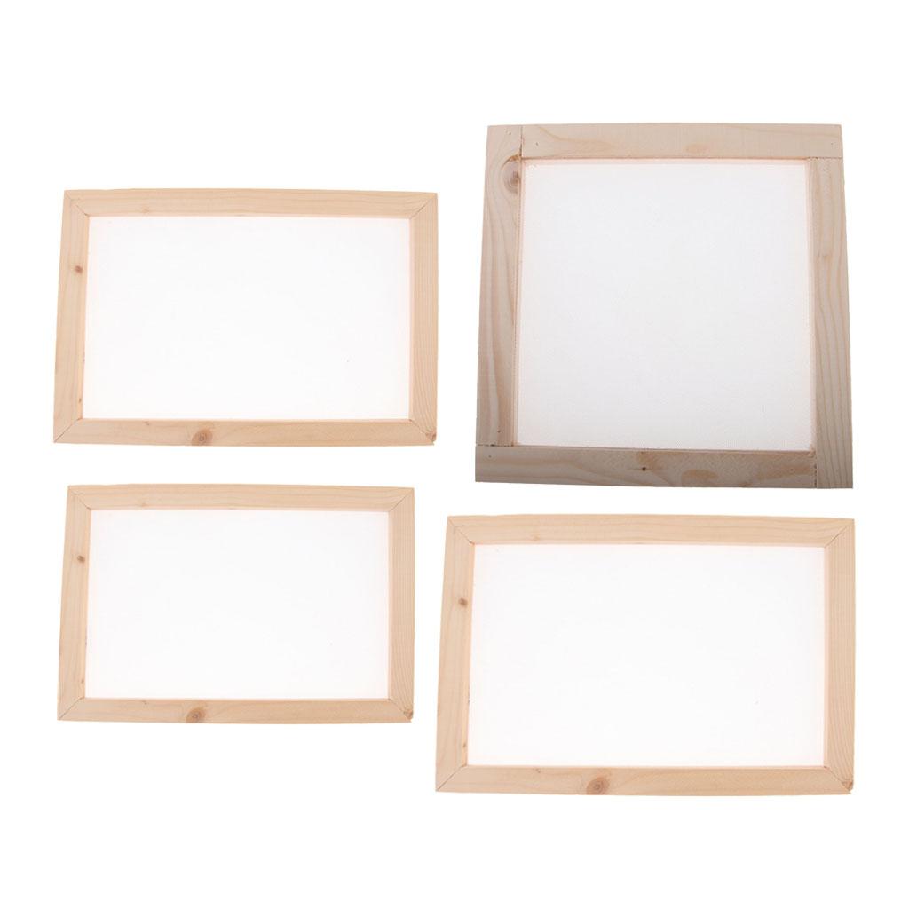 Wooden Paper Making Screen Rec - مراجعة Art Craft Recycled Materials وسعره