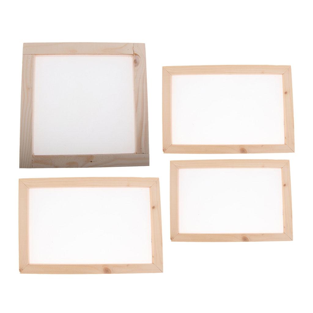 Wooden Paper Making Screen Rec - مراجعة Art Craft Recycled Materials وسعره