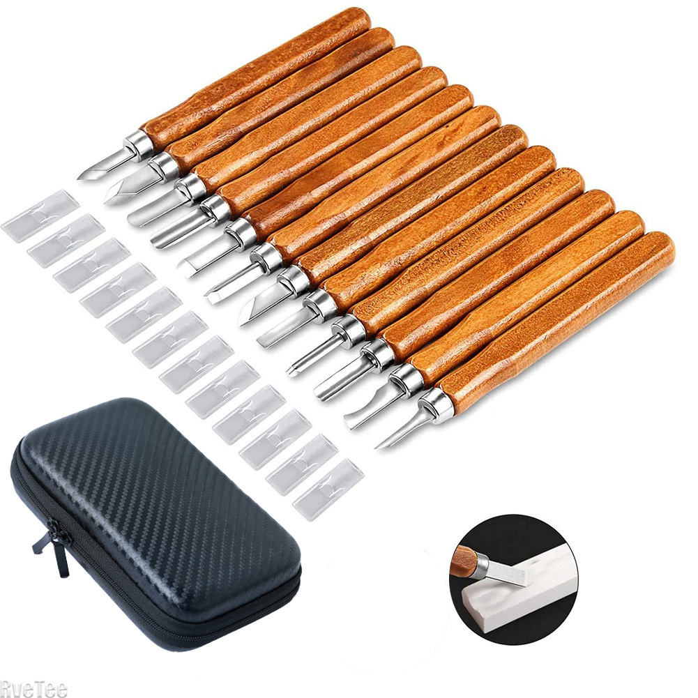 12Pcs SK2 Woodworking Carving  - مراجعة Craft Art Set وسعره