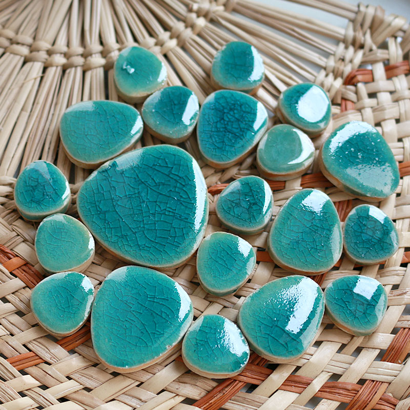 100g DIY Ceramic Mosaic Tiles  - مراجعة Polymer Clay Set وسعره