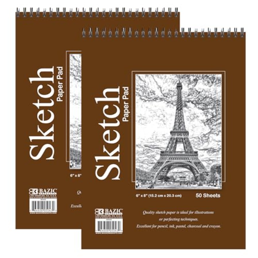 50 Count 6in x 8in Top Bound S - مراجعة Art X Craft وسعره