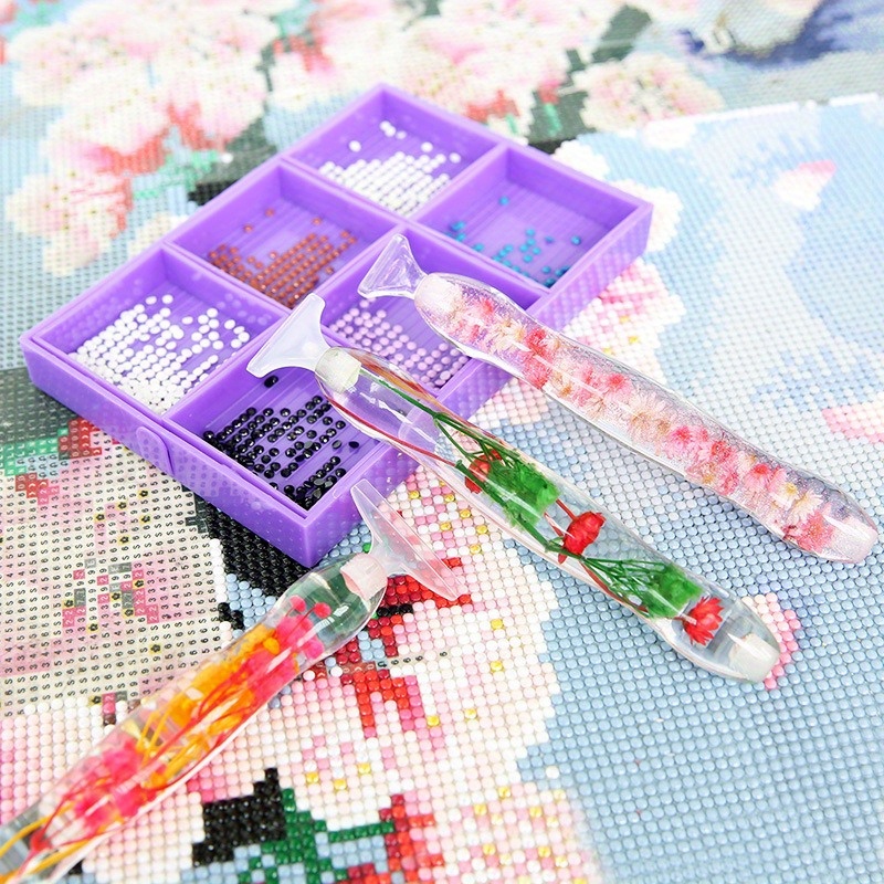 1set Flower Design Resin 5D Di - مراجعة Art Craft Handmade وسعره