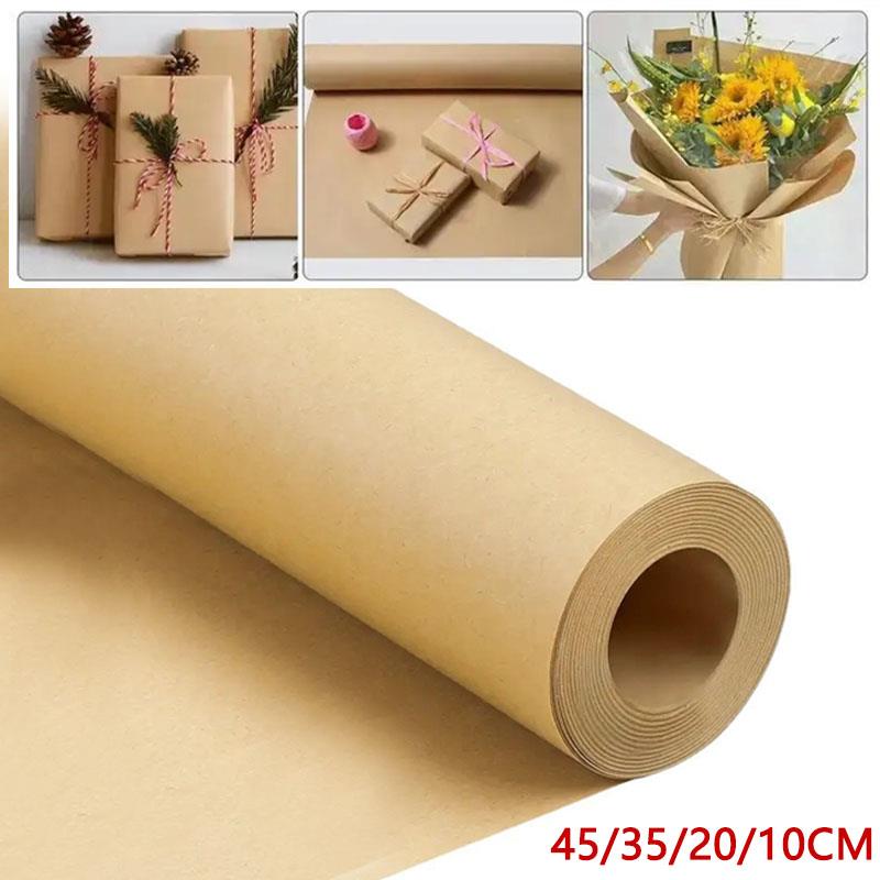 10M Brown Kraft Paper Gift Flo - مراجعة Art Craft Recycled Materials وسعره