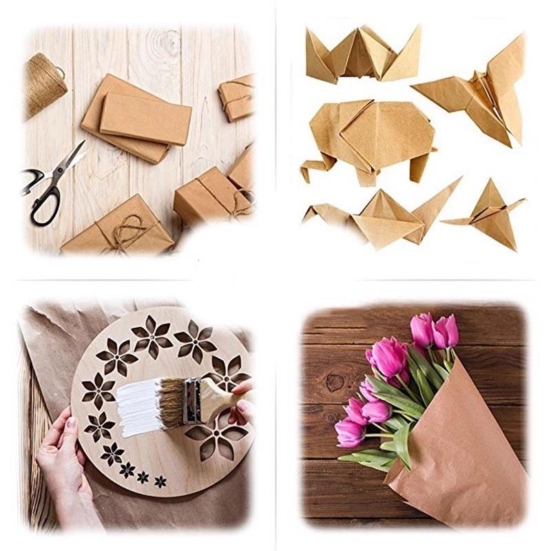 10M Brown Kraft Paper Gift Flo - مراجعة Art Craft Recycled Materials وسعره