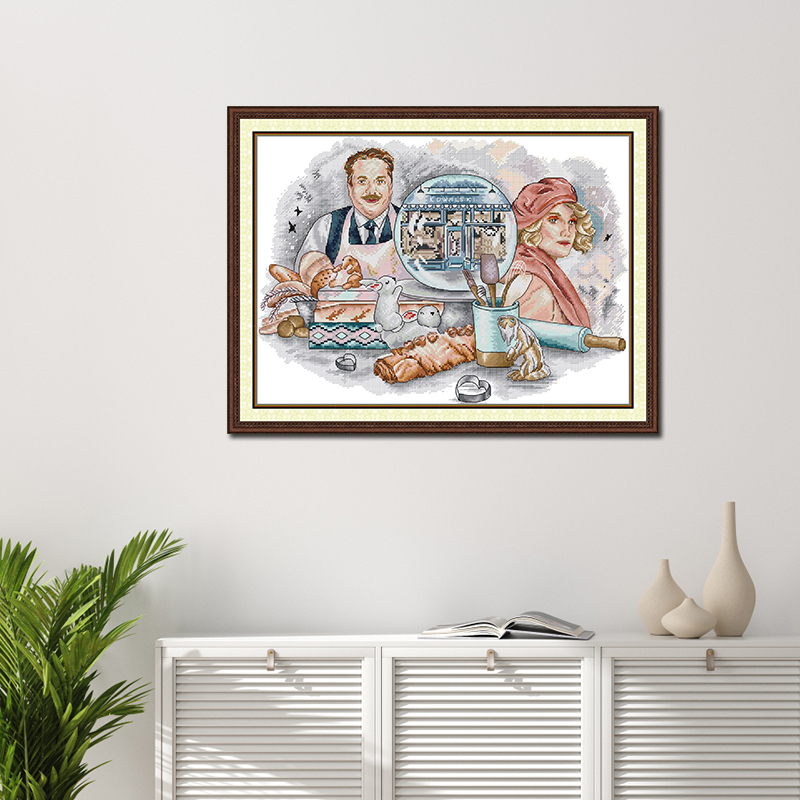 Bakeries Cross Stitch Kits Art - مراجعة Art Craft Bakery وسعره