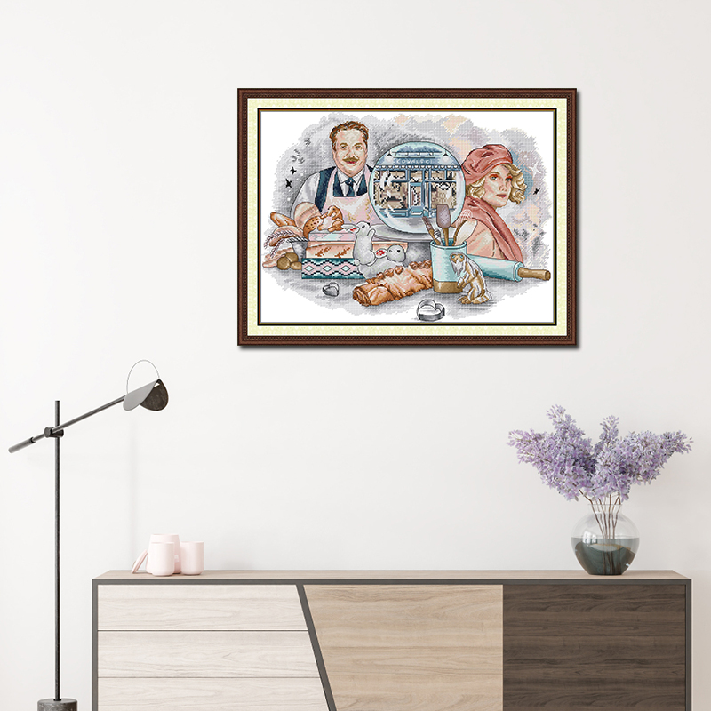 Bakeries Cross Stitch Kits Art - مراجعة Art Craft Bakery وسعره