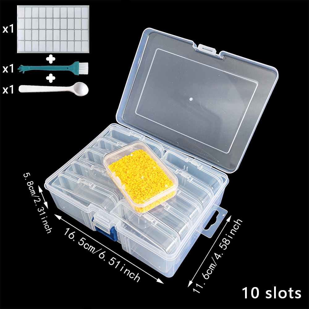 Plastic Diamond Painting Stora - مراجعة Craft Art Set وسعره