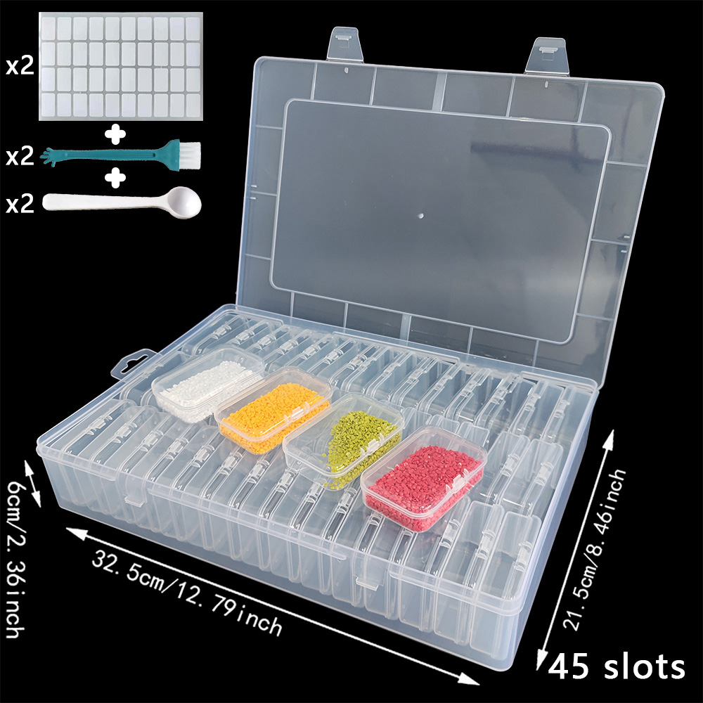 Plastic Diamond Painting Stora - مراجعة Craft Art Set وسعره